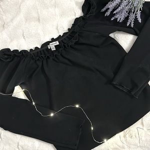 UO Light Before Dark Off the Shoulder Top